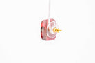 Crimson Stone Square Studs - Pearl Moon Creations
