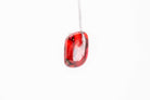 Crimson Stone Tiny Stud - Pearl Moon Creations
