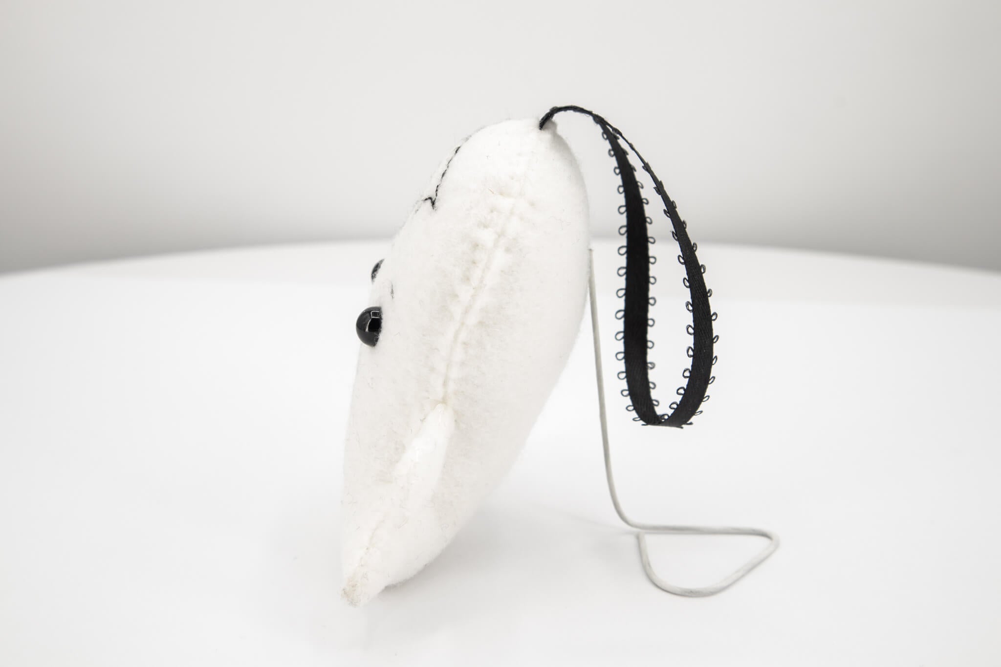 Felt Ghost Ornament - Pearl Moon Creations
