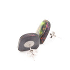 Galaxy Arches Clay Stud Earrings - Pearl Moon Creations