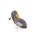 Galaxy Arches Clay Stud Earrings - Pearl Moon Creations