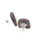 Galaxy Arches Clay Stud Earrings - Pearl Moon Creations