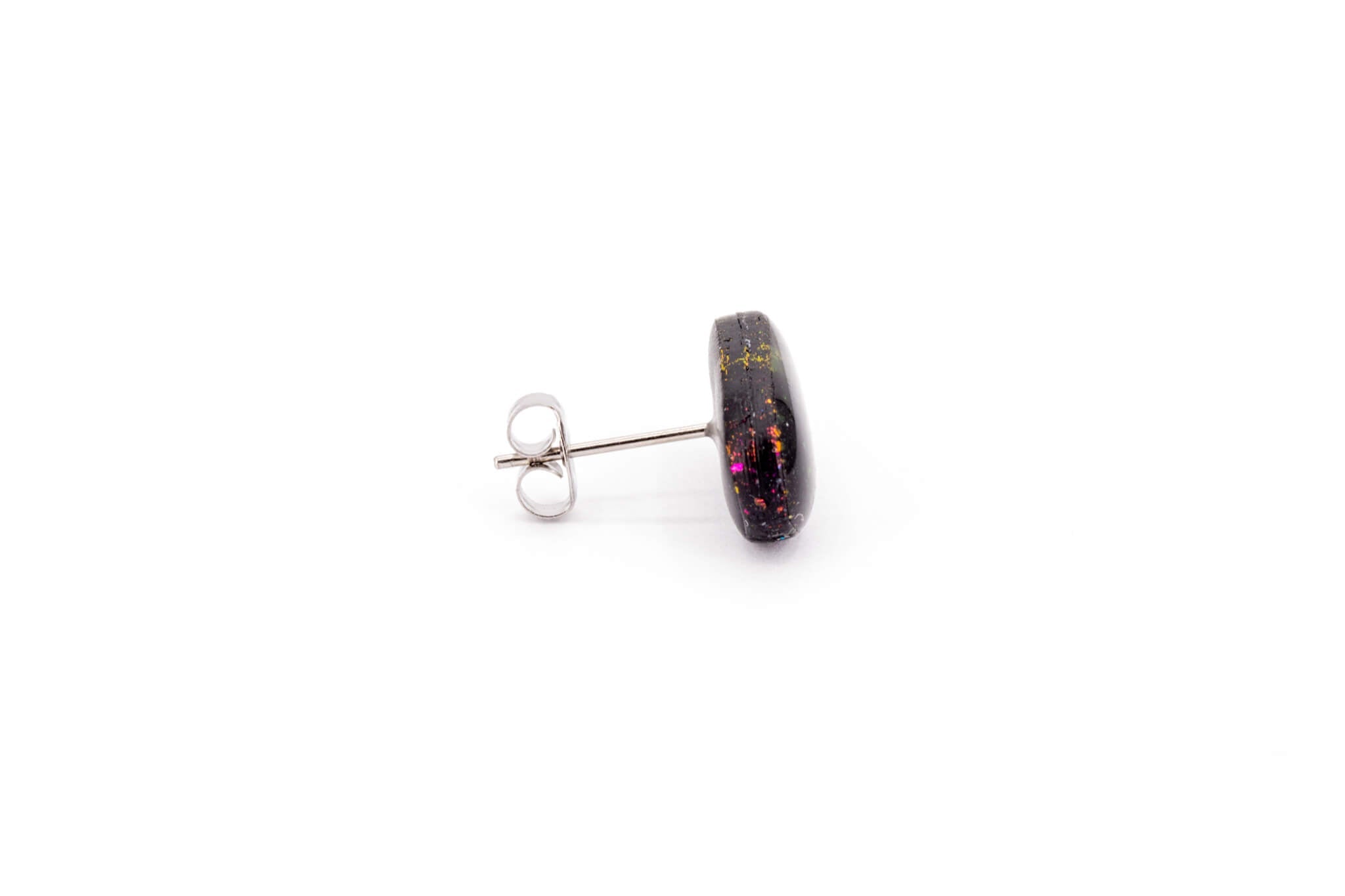 Galaxy Pill Stud Earrings - Pearl Moon Creations