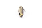 Gold Casket Earrings - Pearl Moon Creations