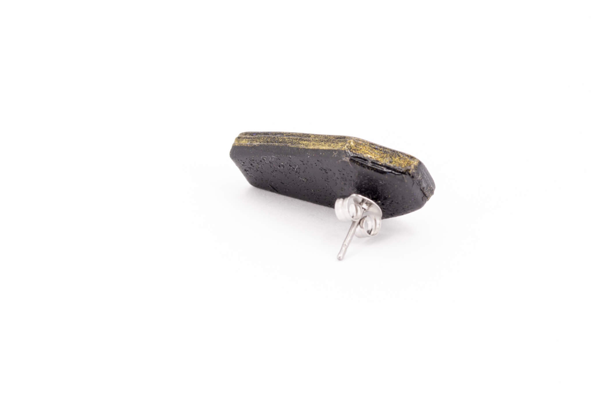 Gold Casket Earrings - Pearl Moon Creations