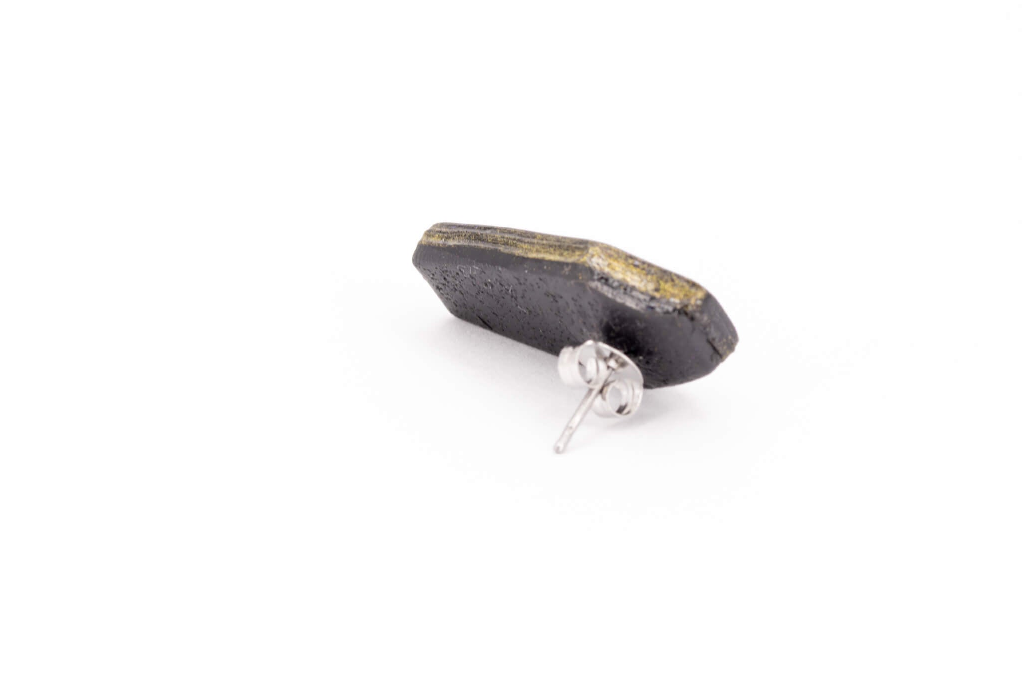 Gold Casket Earrings - Pearl Moon Creations
