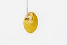 Gold Polka Dot Circle Earrings - Pearl Moon Creations