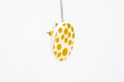 Gold Polka Dot Circle Earrings - Pearl Moon Creations