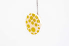 Gold Polka Dot Circle Earrings - Pearl Moon Creations