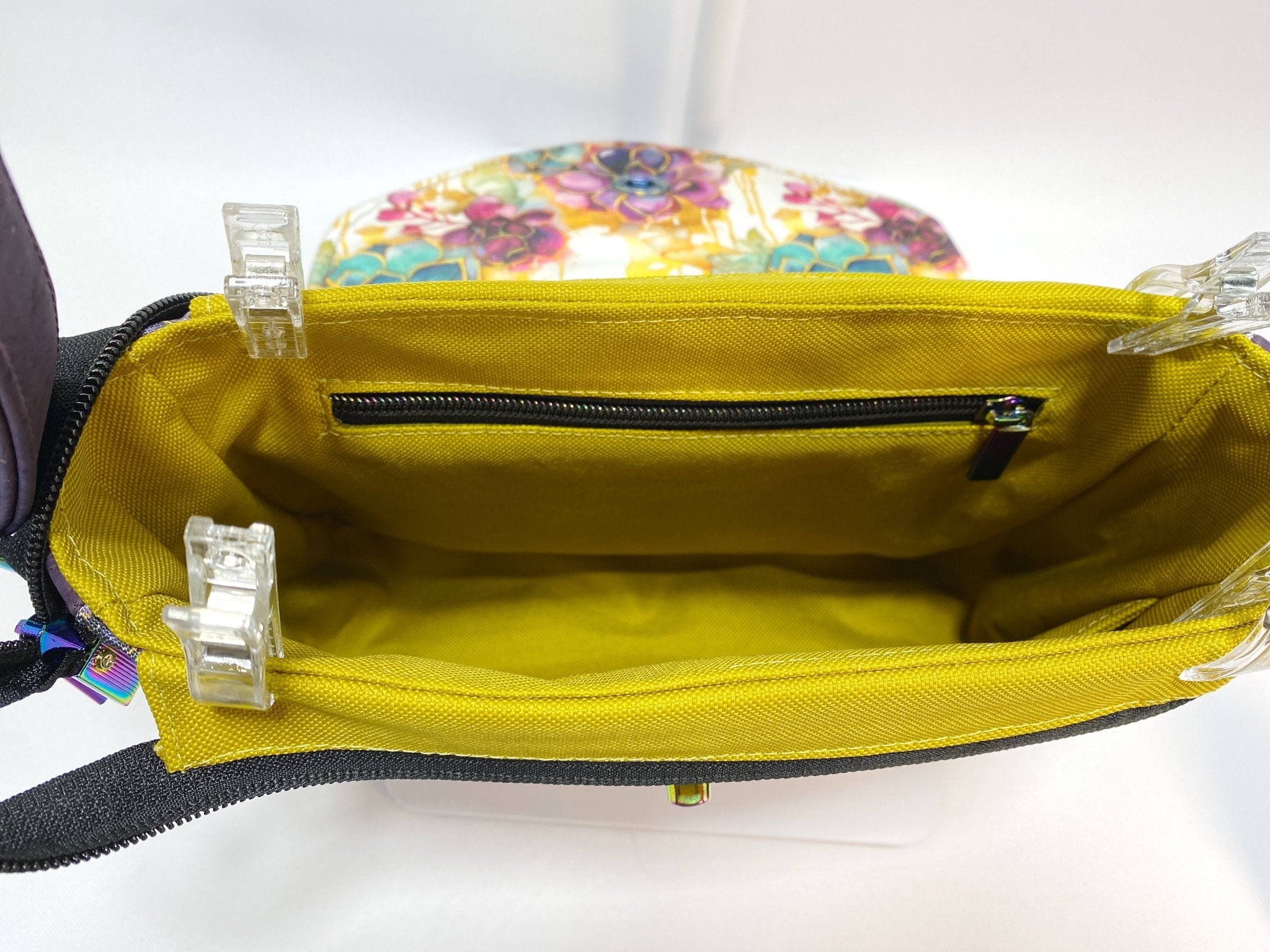 Golden Succulent Esme Crossbody Bag - Pearl Moon Creations