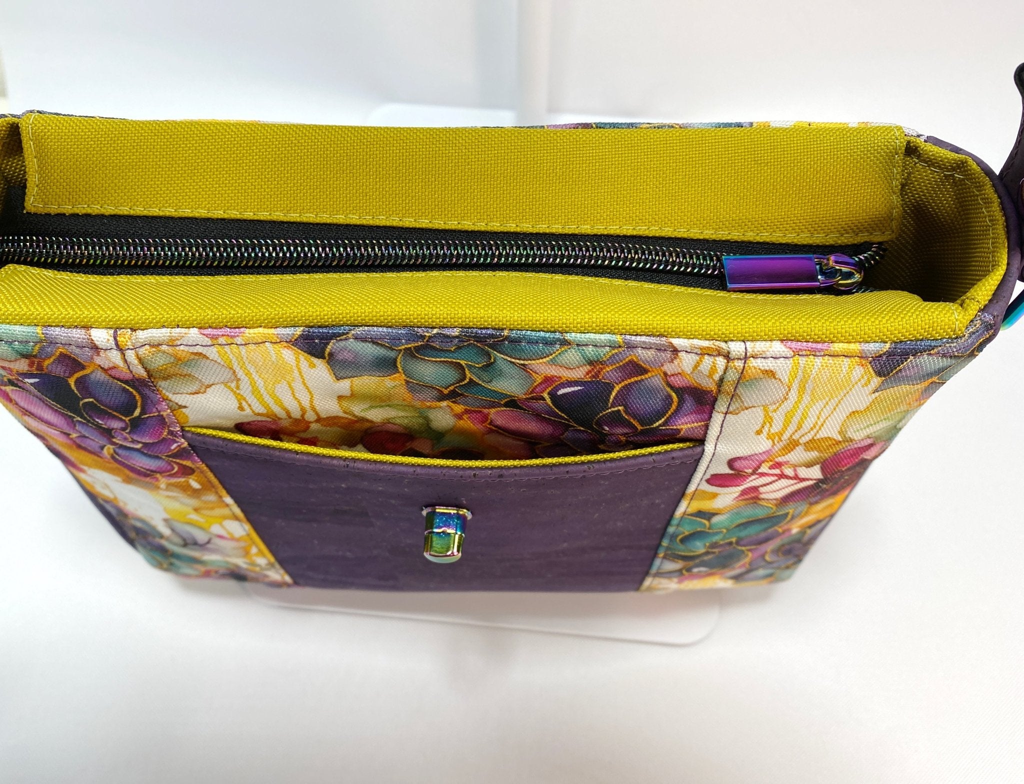 Golden Succulent Esme Crossbody Bag - Pearl Moon Creations