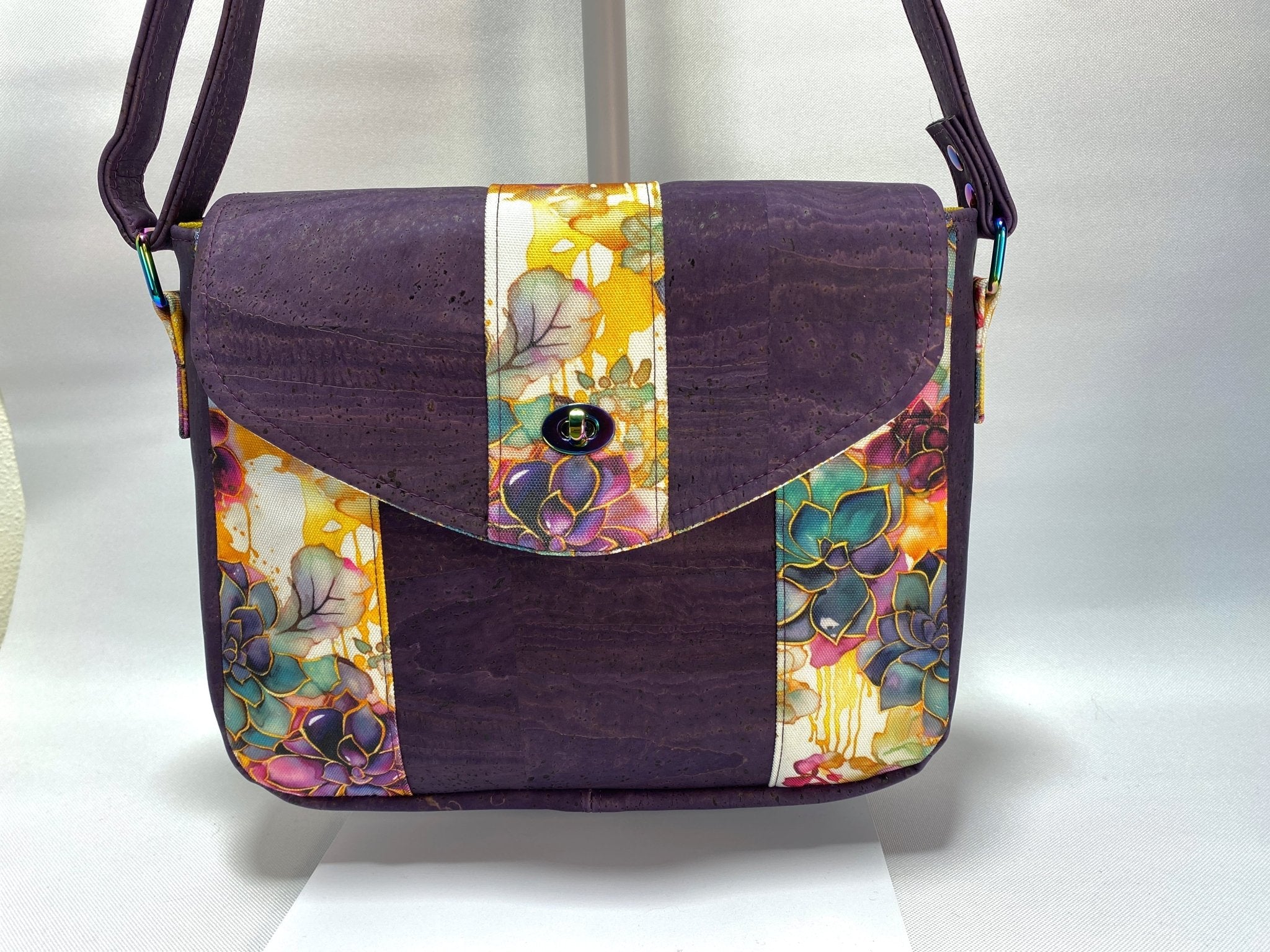 Golden Succulent Esme Crossbody Bag - Pearl Moon Creations