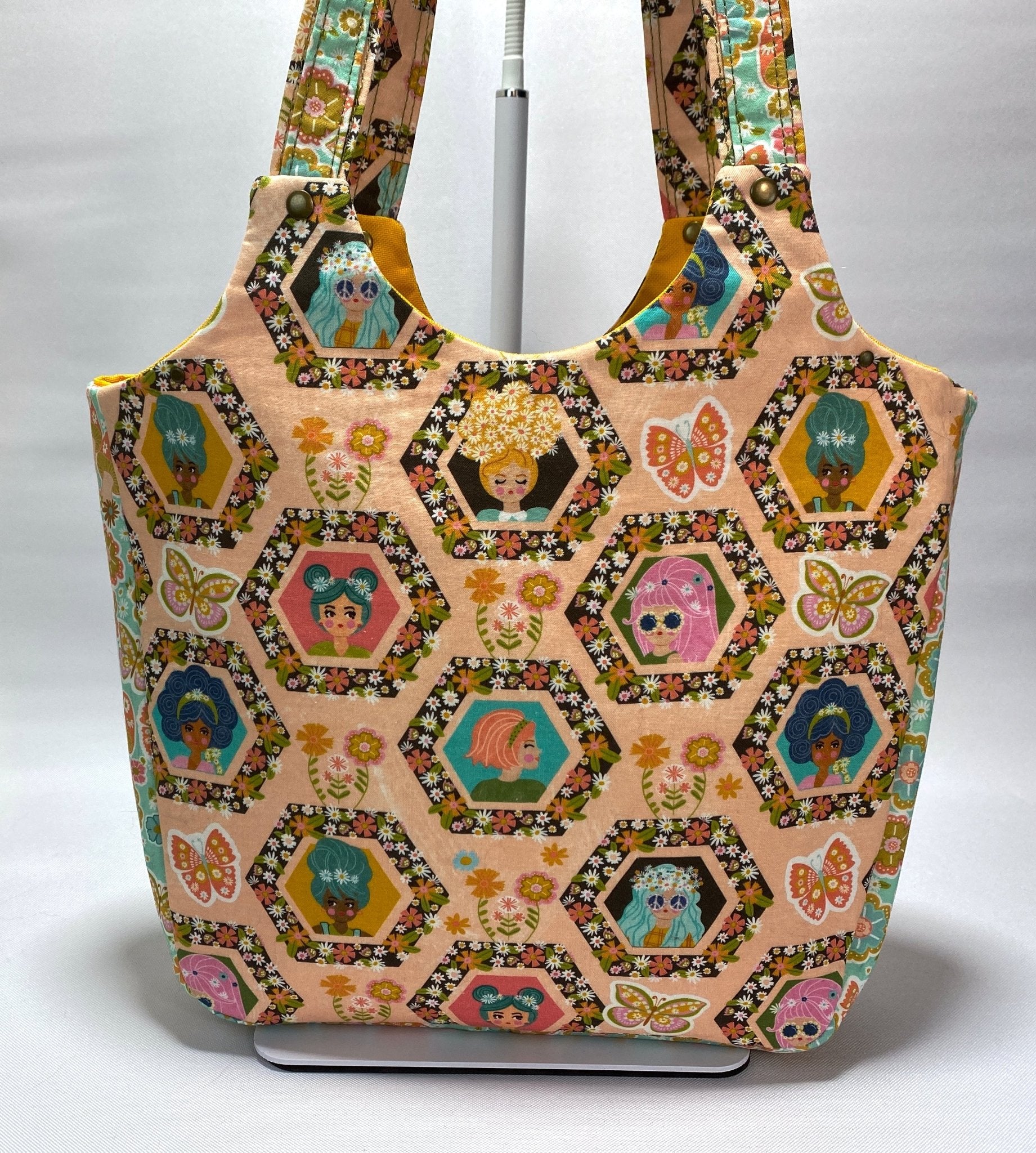 Groovy Girls Larkspur Tote Bag - Pearl Moon Creations