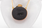 Jack o Lantern Necklace - Pearl Moon Creations