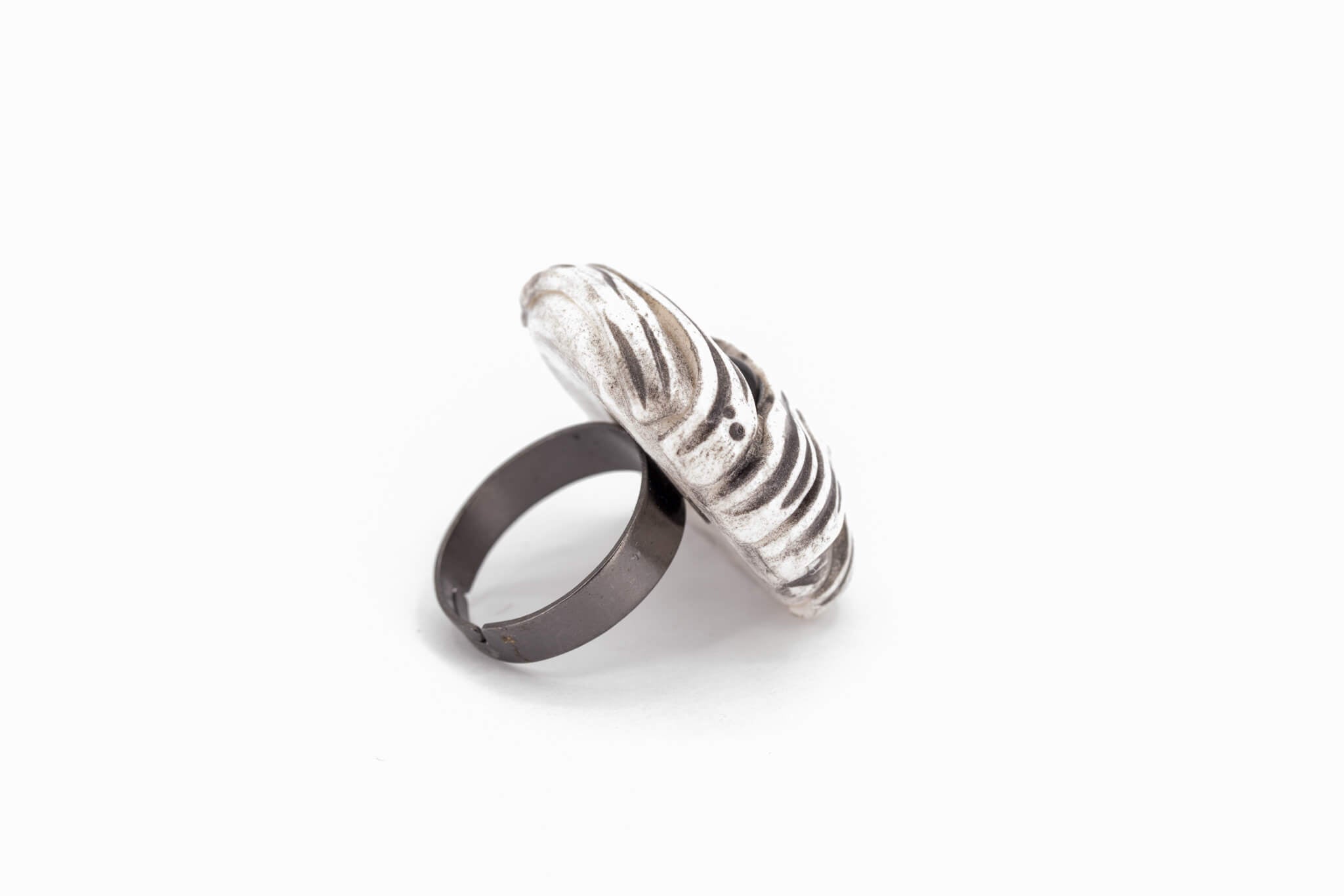 Kawaii Mummy Ring - Pearl Moon Creations