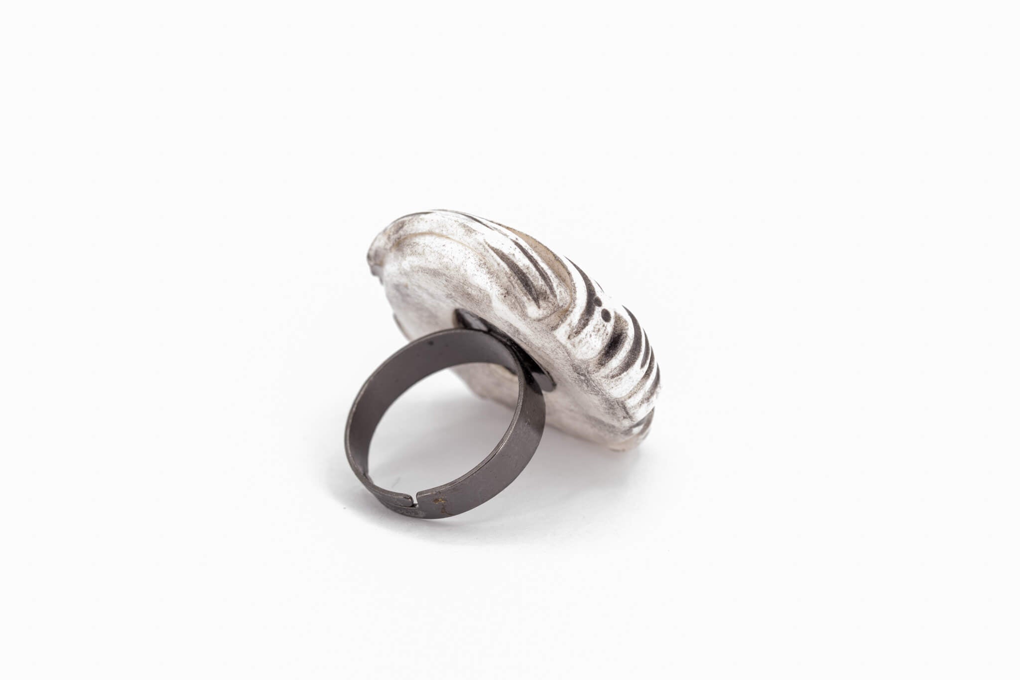 Kawaii Mummy Ring - Pearl Moon Creations