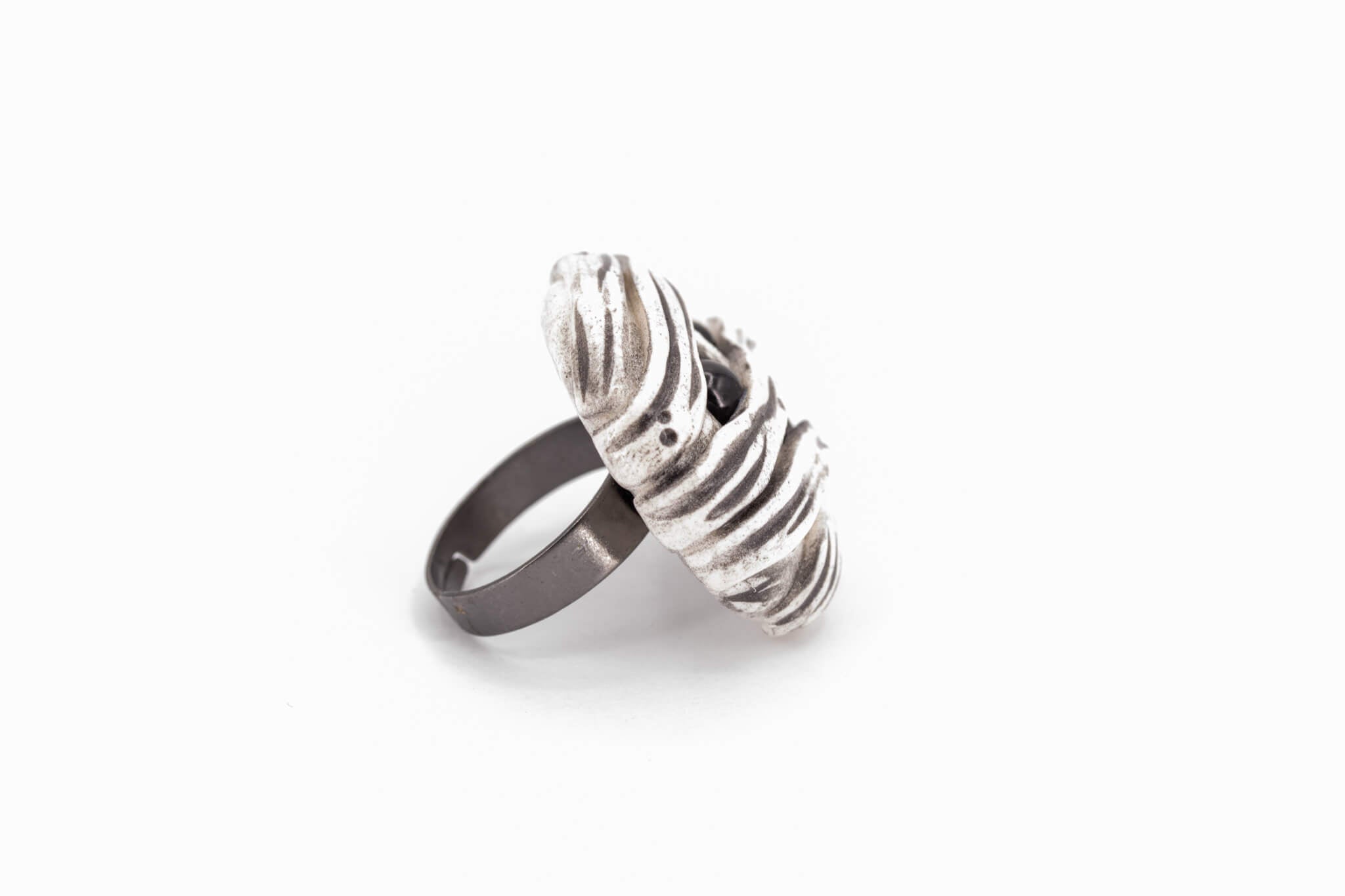 Kawaii Mummy Ring - Pearl Moon Creations