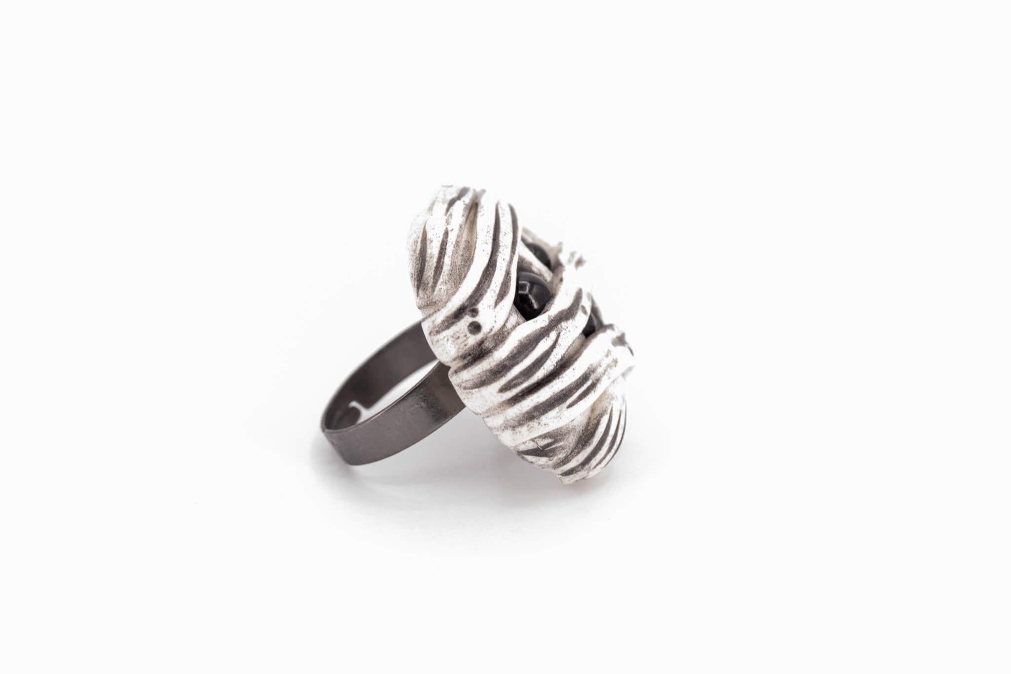 Kawaii Mummy Ring - Pearl Moon Creations