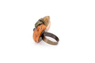 Kawaii Pumpkin Ring - Pearl Moon Creations