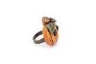 Kawaii Pumpkin Ring - Pearl Moon Creations