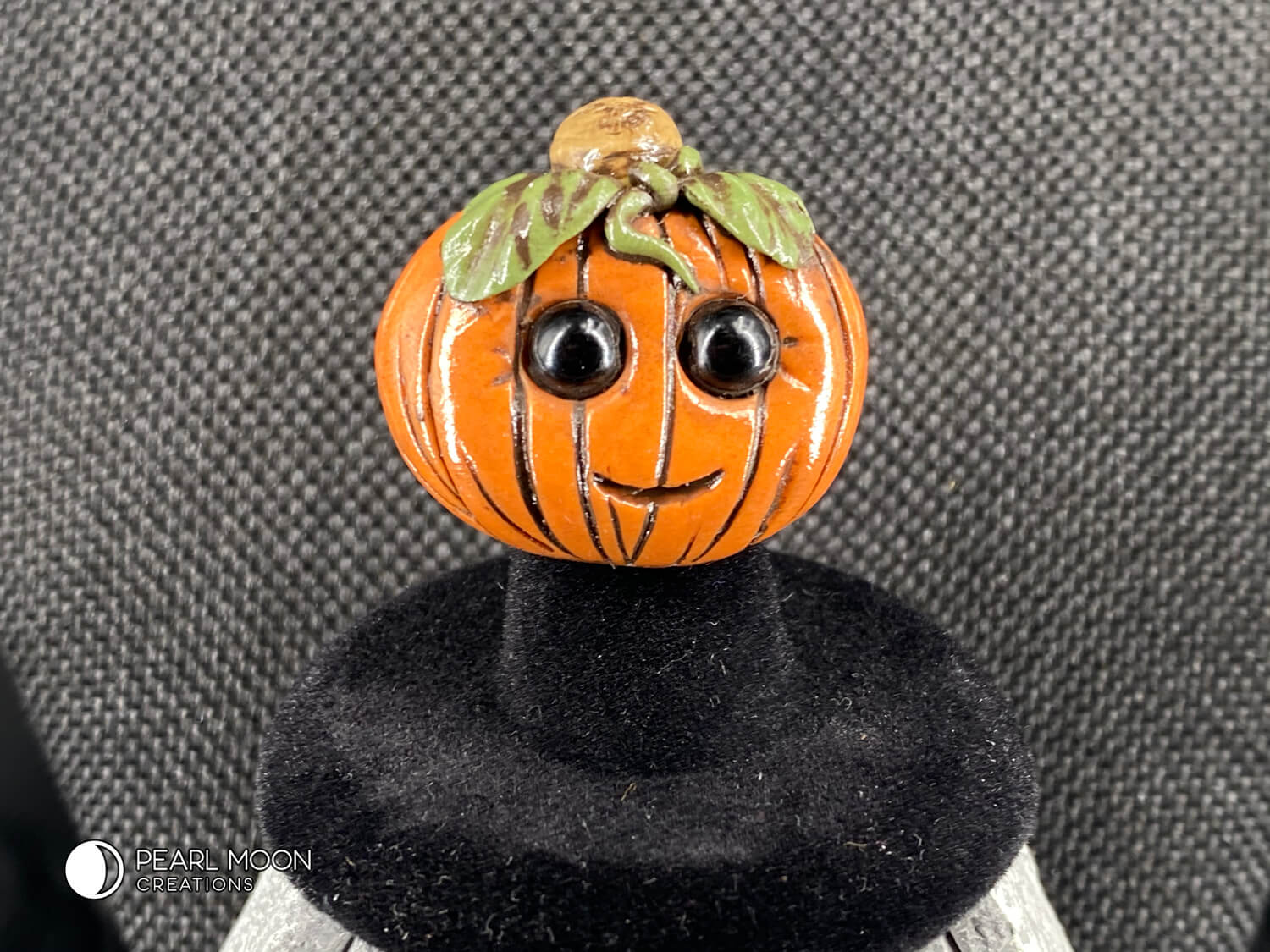 Kawaii Pumpkin Ring - Pearl Moon Creations