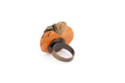 Kawaii Pumpkin Ring - Pearl Moon Creations