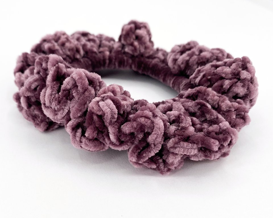 Luxurious Velvet Scrunchie - Pearl Moon Creations