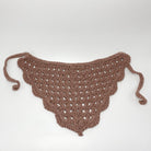Mauve Crochet Bandana - Pearl Moon Creations