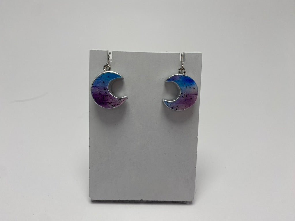 Mini Moon Earrings - Pearl Moon Creations