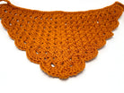 Orange Summertime Crochet Bandana - Pearl Moon Creations