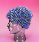 Pastel Rainbow Beanie Hat (Made To Order) - Pearl Moon Creations