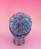 Pastel Rainbow Beanie Hat (Made To Order) - Pearl Moon Creations
