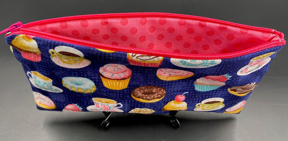 Pastry Zipper Pouch - Pearl Moon Creations