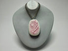 Pink Wildflower Pendant Necklace - Pearl Moon Creations