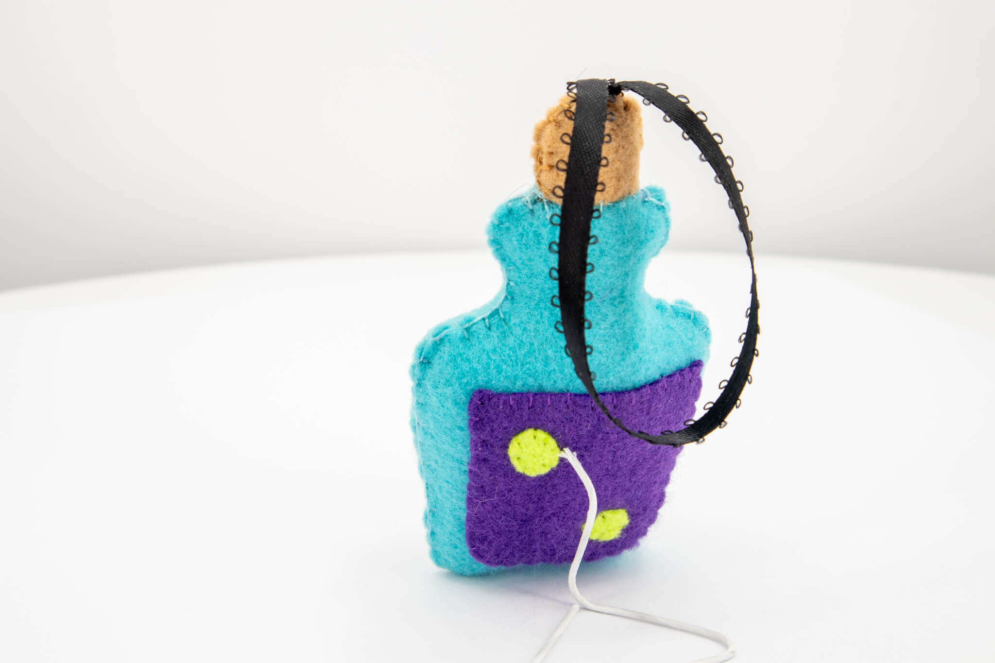Poison Bottle Felt Ornament - Pearl Moon Creations