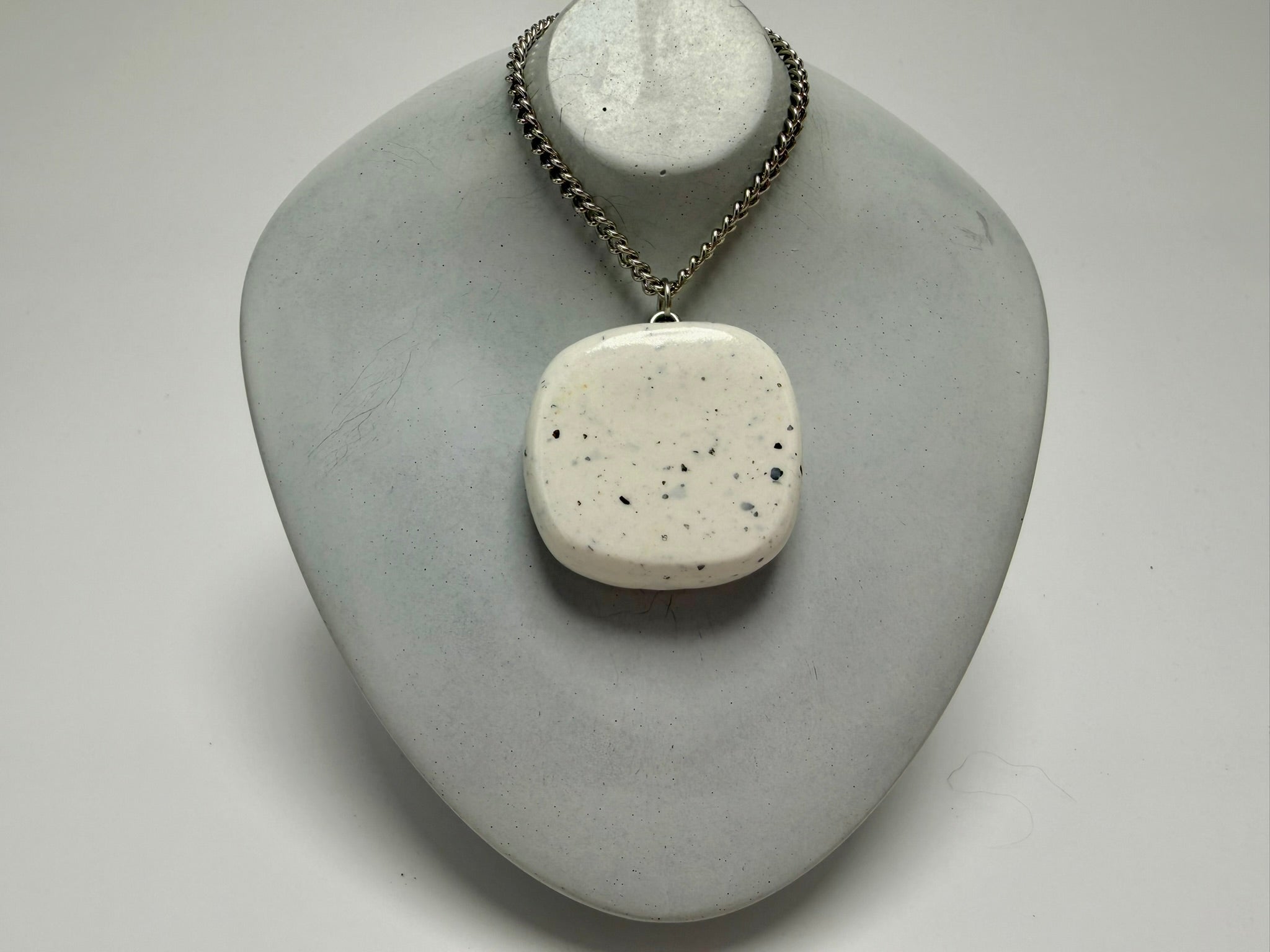 Purple Wildflower Pendant Necklace - Pearl Moon Creations