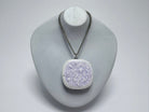 Purple Wildflower Pendant Necklace - Pearl Moon Creations