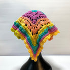 Rainbow Festival Crochet Bandana - Pearl Moon Creations