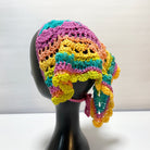 Rainbow Festival Crochet Bandana - Pearl Moon Creations