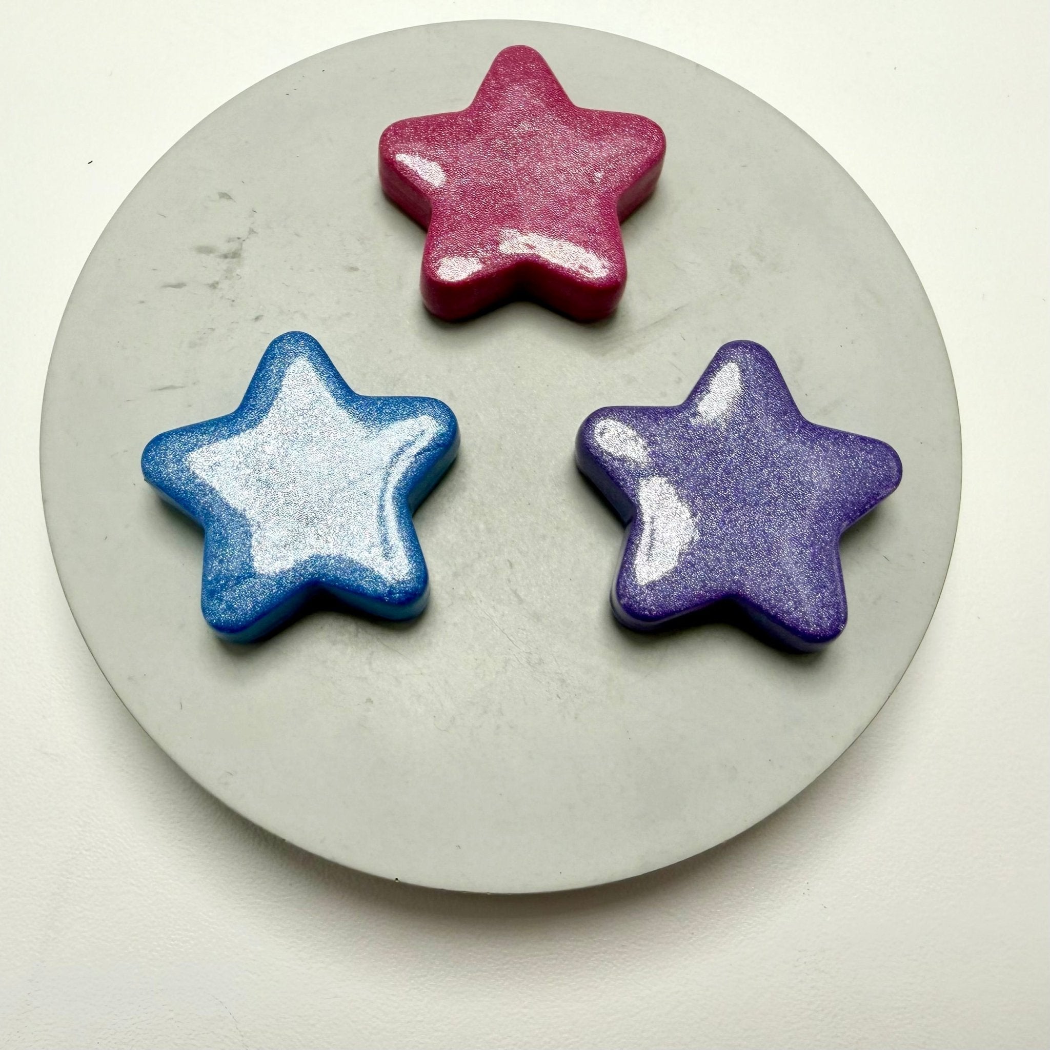 Shimmering Star Magnet - Pearl Moon Creations