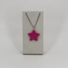 Shimmery Star Pendant Necklace (Solid colors) - Pearl Moon Creations