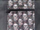 Skull and Moth Pelican Tote - Pearl Moon Creations