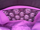 Skull and Moth Pelican Tote - Pearl Moon Creations