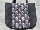 Skull and Moth Pelican Tote - Pearl Moon Creations