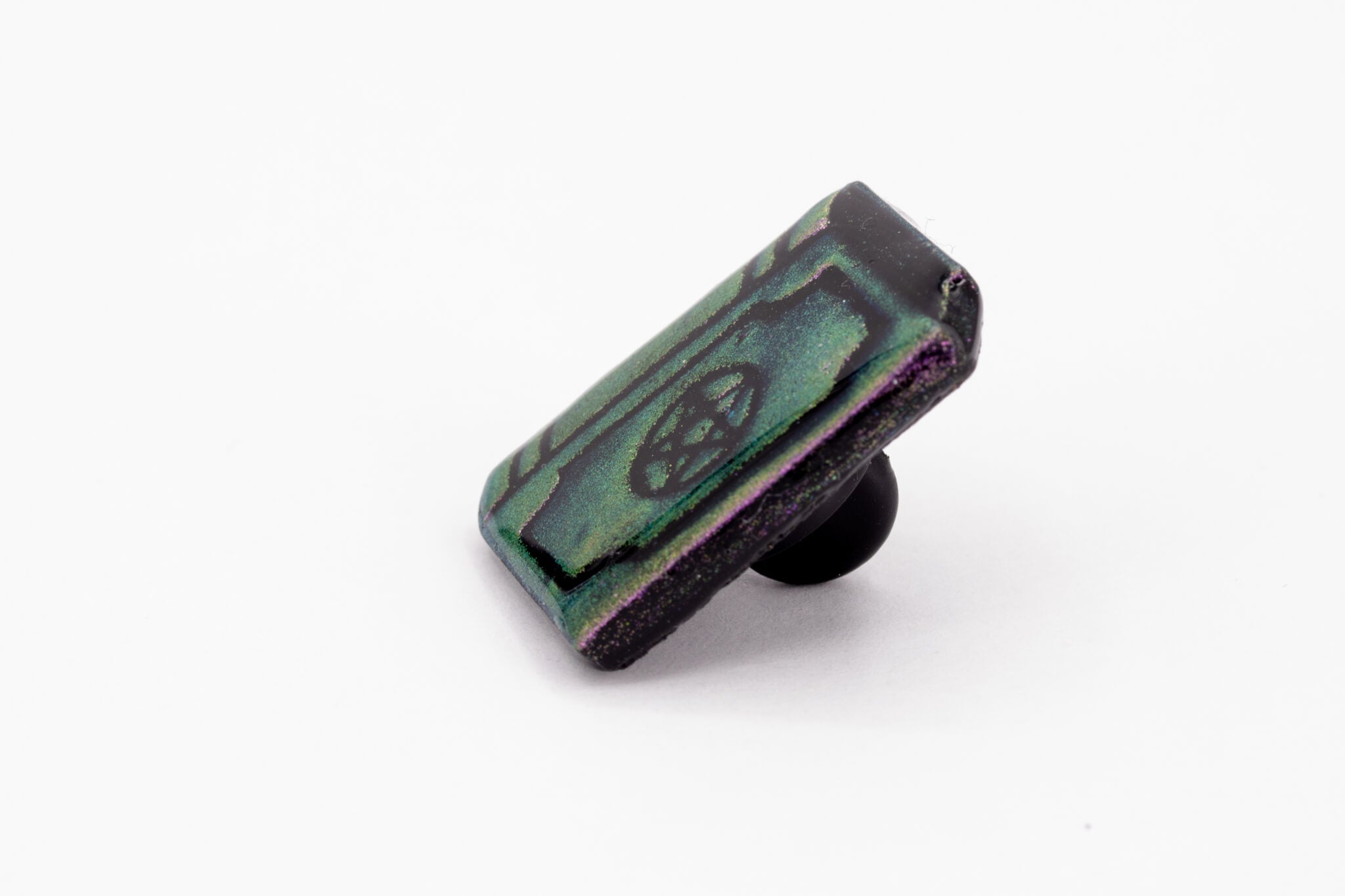 Spell Book Polymer Clay Pin - Pearl Moon Creations