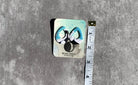 Stonewashed Turquoise Clay Earrings - Pearl Moon Creations
