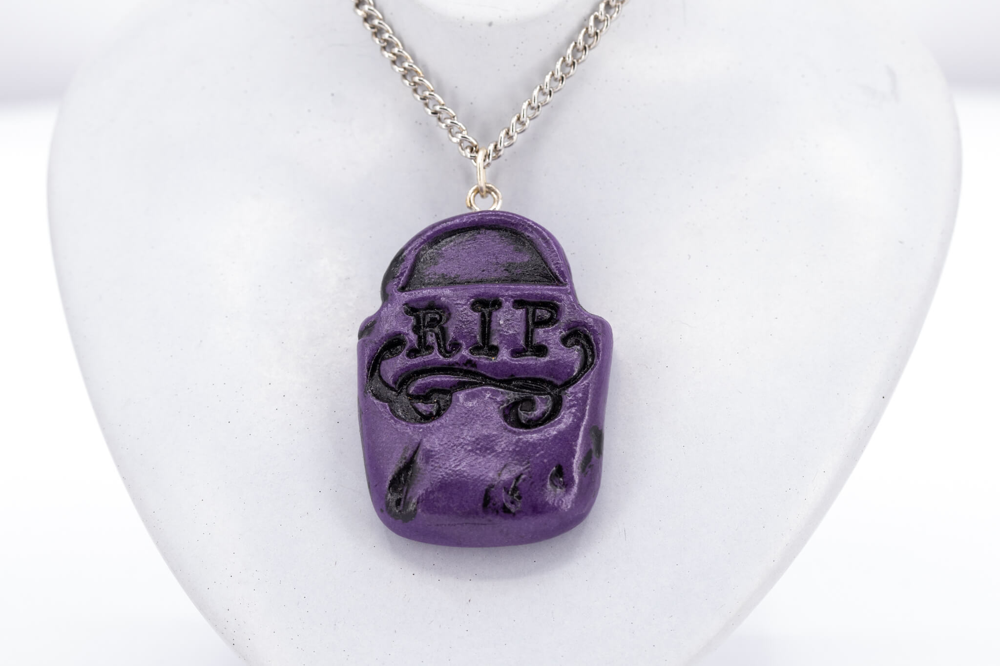 Tombstone Pendant Necklace - Pearl Moon Creations
